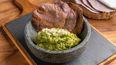 El guacamole Bakan del chef Juan Fitzmaurice. 