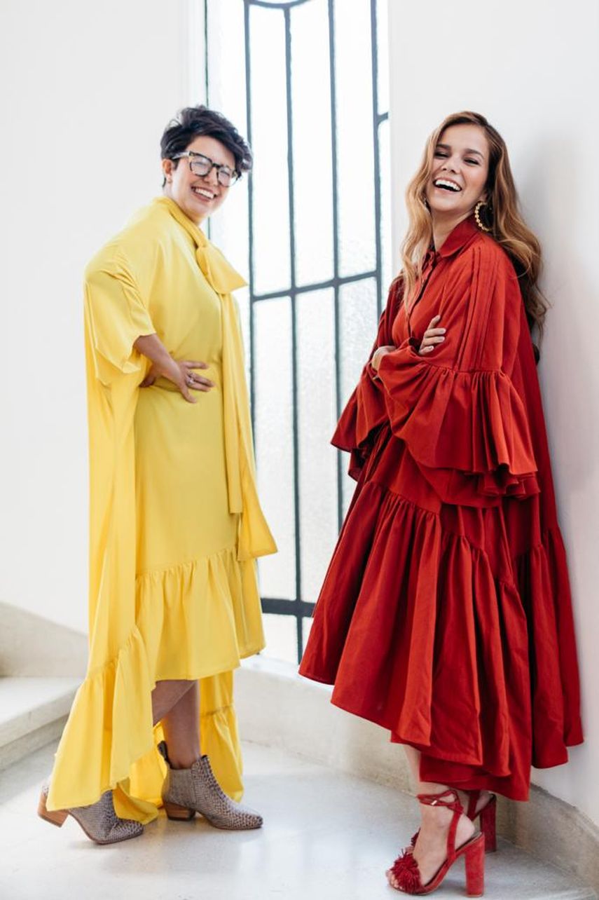 Paola Palazón Seguel y Carol Pérez, fundadoras de Bomthea. 