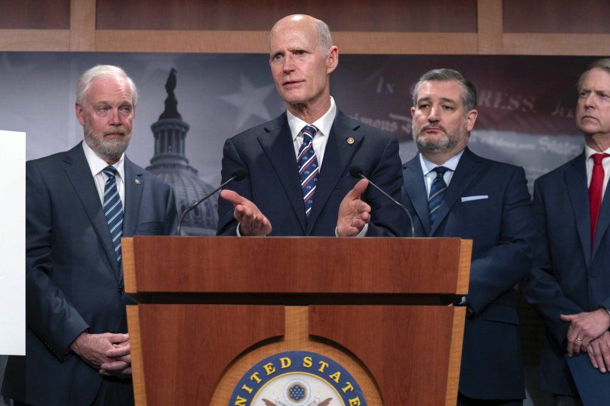El senador Rick Scott, republicano por Florida.&nbsp;