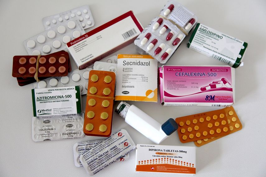 Medicamentos que se distribuyen en Cuba.&nbsp;