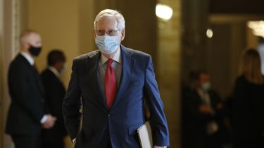 El líder de la mayoría republicana del Senado de Estados Unidos, Mitch McConnell.