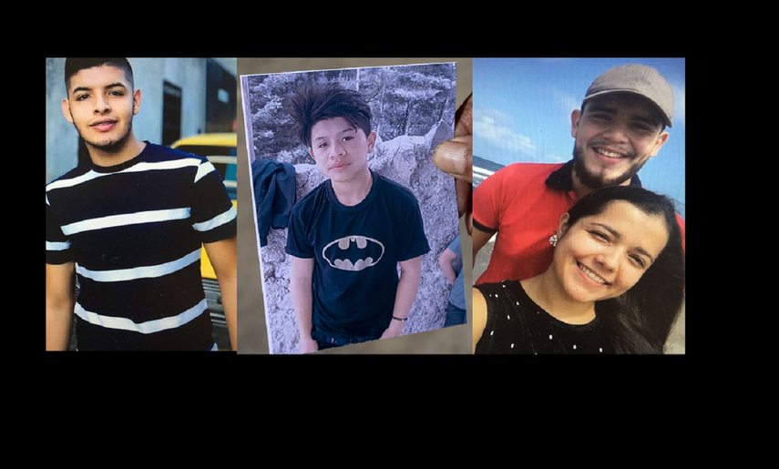 Fernando Redondo Caballero (Honduras);&nbsp; Wilmer Tulul (Guatemala) y&nbsp; Alejandro Miguel Andino Caballero y su novia, Margie Tamara Paz Grajeda también de Honduras.&nbsp;