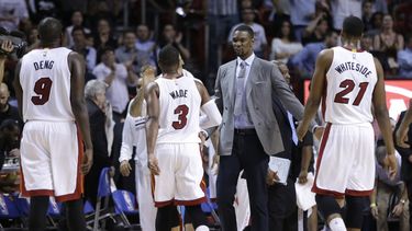 Bosh, Whiteside y Wade con posibilidades de participar en el Juego de Estrellas a disputarse en Toronto. (ARCHIVO)