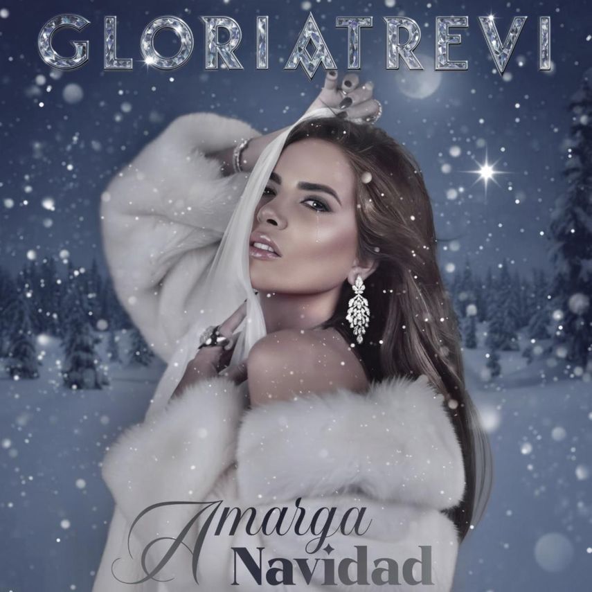 Portada de Amarga Navidad, nuevo EP de Gloria Trevi