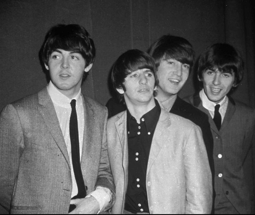 La legendaria banda británica The Beatles. (AP). 