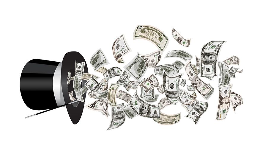 Como acto de magia.&nbsp;