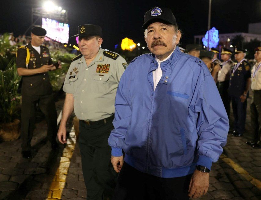 El dictador de Nicaragua, Daniel Ortega.