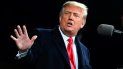 El ex presidente Donald Trump durante un discurso en enero del 2021. El ex presidente Donald Trump durante un discurso en enero del 2021.