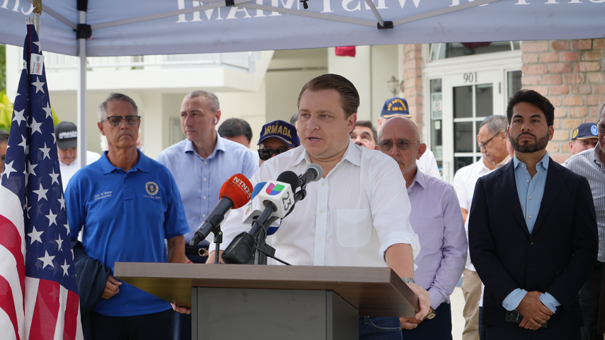 Eric Díaz-Padrón, alcalde de la ciudad de West Miami. Eric Díaz-Padrón, alcalde de la ciudad de West Miami.