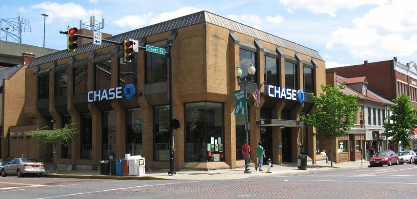 Imagen de un banco Chase en Estados Unidos. (Wikipedia)