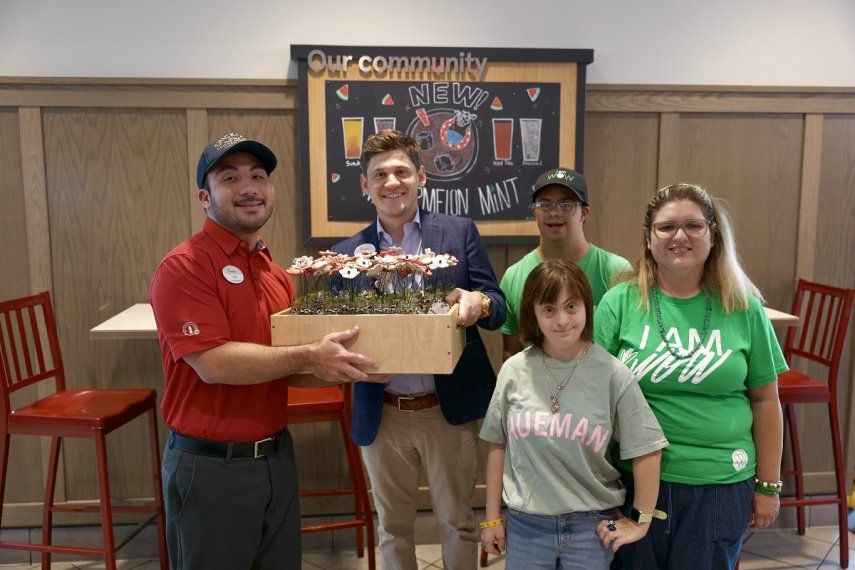 Momento de la entrega.&nbsp;