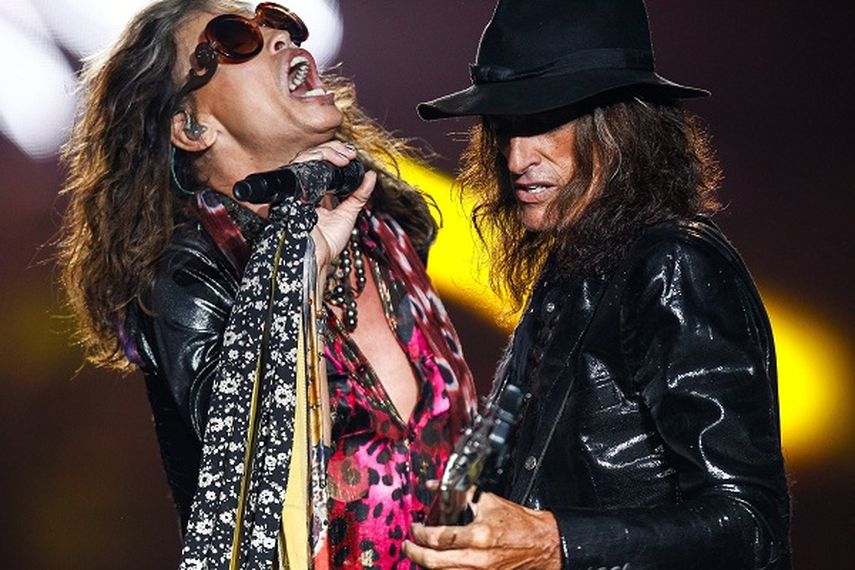 La banda estadounidense Aerosmith. (EFE)