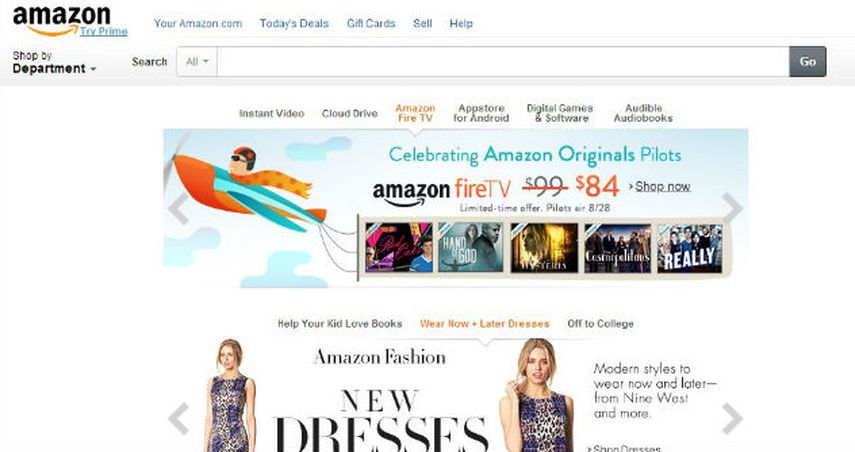 Amazon reconoce el streaming de videojuegos por internet es un mercado cada vez más rentable ( Foto Captura de pantalla de la página web de amazon.com)