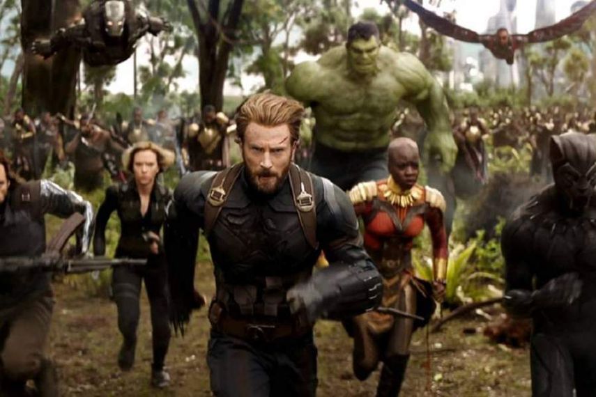 Avengers: Infinity War fue la cinta de mayor recaudación, con 2.046 millones de dólares en todo el mundo.
