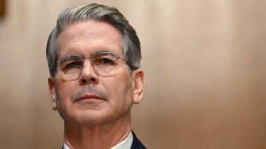 El inversor y gestor de fondos de cobertura estadounidense Scott Bessent, confirmado por el Senado como Secretario del Tesoro el 27 de enero de 2025. &nbsp;