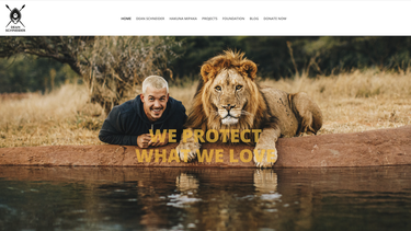 Dean Schneider busca despertar conciencia sobre la necesidad de respetar y proteger a todos los animales.&nbsp;