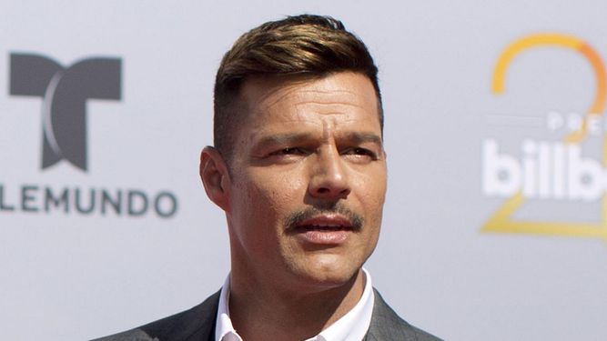 El cantante puertorriqueño Ricky Martin.
