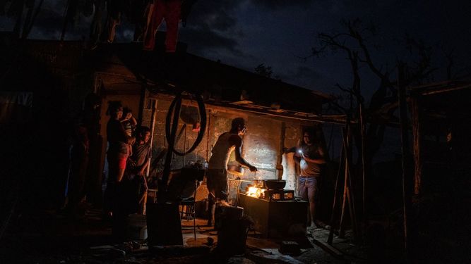 Un apagón en Cuba.&nbsp;