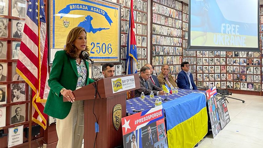 La congresista federal María Elvira Salazar.