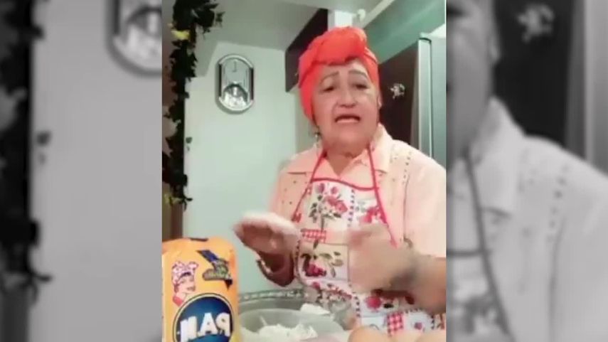 Le sale cara La arepa viuda de Maduro a mujer en TikTok