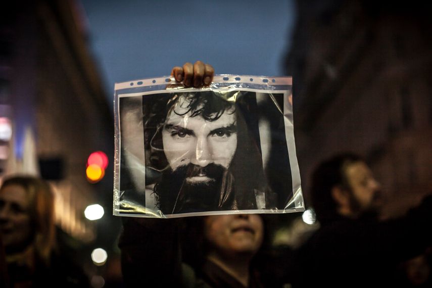Santiago Maldonado fue visto con vida por última vez el pasado 1 de agosto de este año