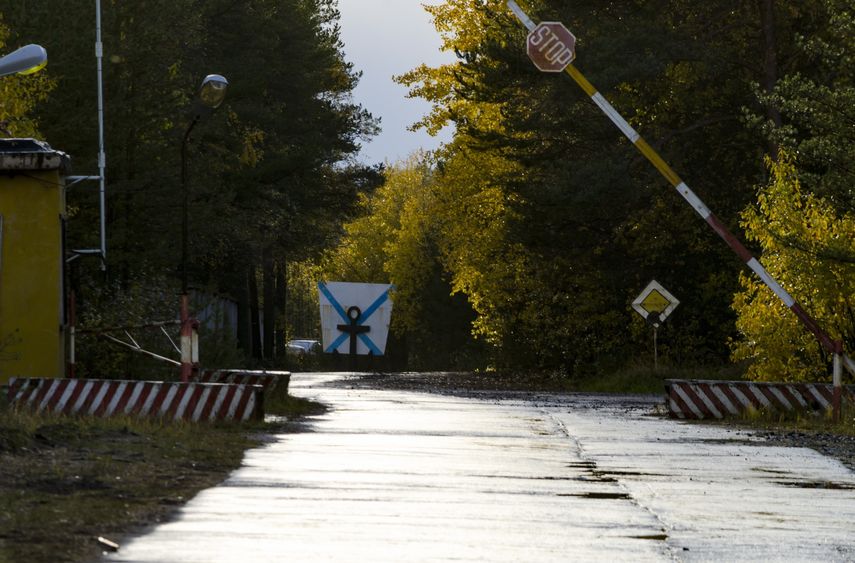 En imagen de archivo del domingo 7 de octubre de 2018 aparece una entrada del campo de pruebas de la fuerza naval cerca de la aldea de Nyonoksa, en el noroeste de Rusia.&nbsp;