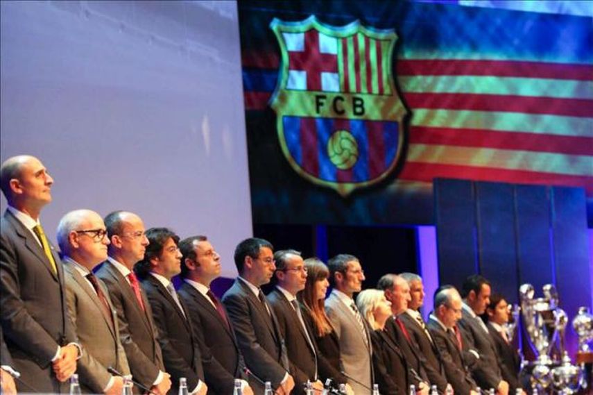 El Barcelona cumpló la misma sanción un año atrás. (EFE)