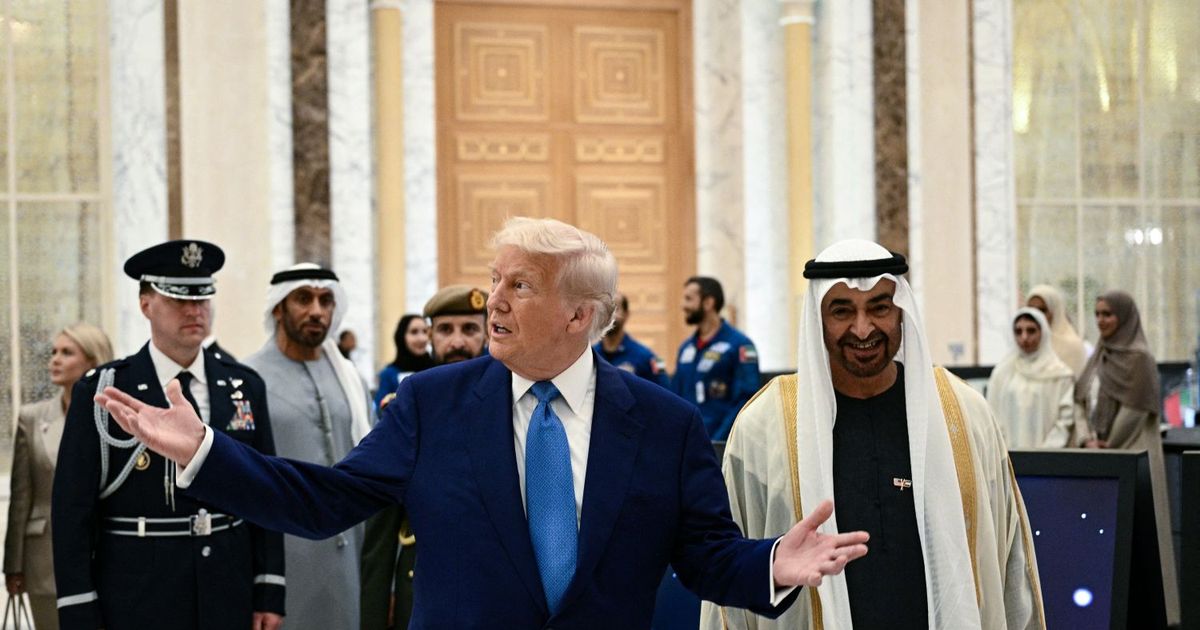 Trump culmina en Abu Dabi histórica gira repleta de acuerdos de inversiones