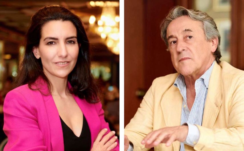 Rocio Monasterio y Hermann Tertsch