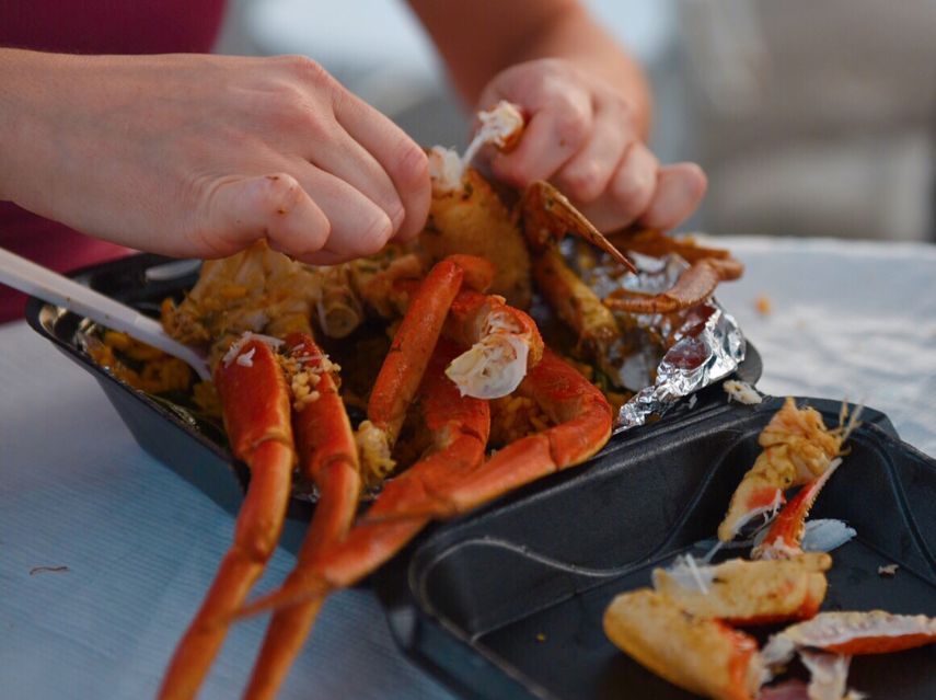 Así transcurre el Coconut Grove Seafood Festival