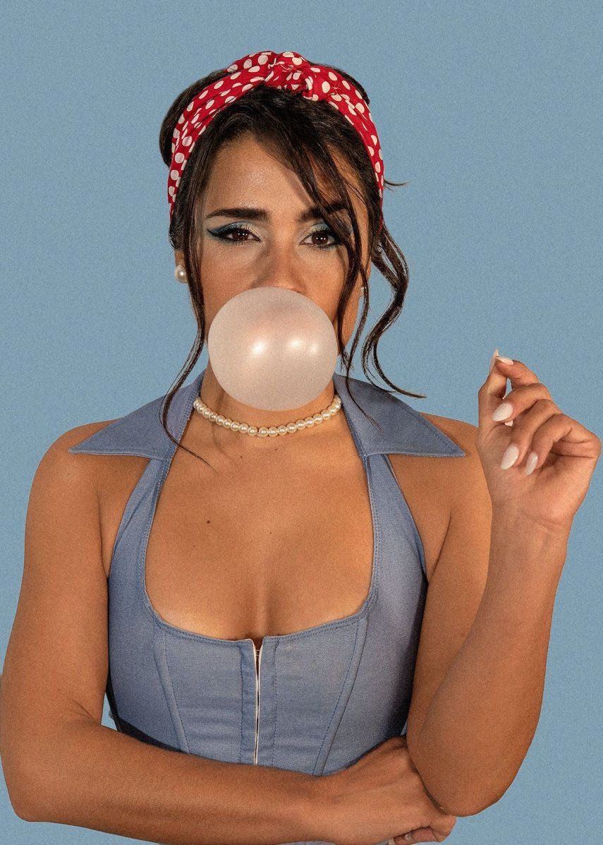 La artista Celeste Sanazi.&nbsp;