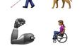 Esta imagen proporcionada por Apple muestra los nuevos emojis.