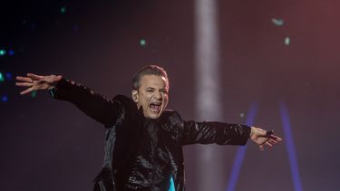 La banda de música electrónica Depeche Mode actúa durante el Primavera Sound, en la Ciudad del Rock, sede del Primavera Sound Madrid 2023, a 9 de junio de 2023, en Arganda del Rey, Madrid.&nbsp;