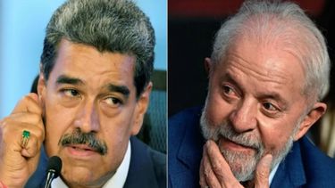 Nicolás Maduro y Luiz Inácio Lula da Silva