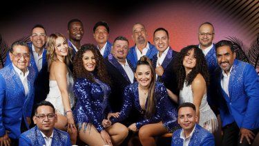 Integrantes de La Sonora Dinamita.&nbsp;