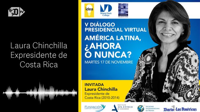 Laura Chinchilla: La pandemia nos puede arrebatar la democracia