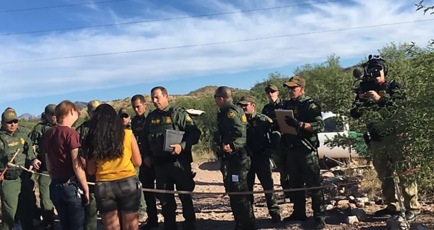 El grupo&nbsp;No Más Muertes criticó duramente en un comunicado el operativo de la Patrulla Fronteriza.