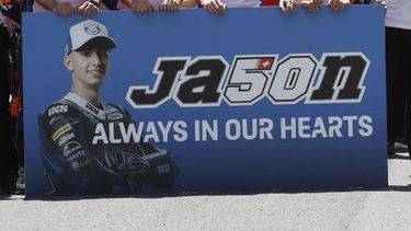 El motociclismo de luto por la muerte del joven Dupasquier