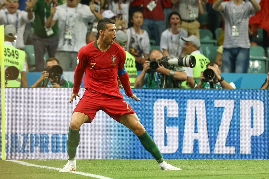 CR7 marcha como el líder goleador del certamen con sus tres tantos ante España.