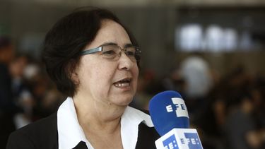 Azahalea Solís, del Movimiento Autónomo de Mujeres (MAM) de Nicaragua