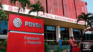 Fachada en Caracas de la sede de Petróleos de Venezuela (PDVSA).