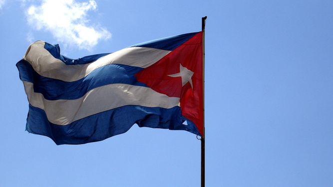 Bandera de Cuba.&nbsp;