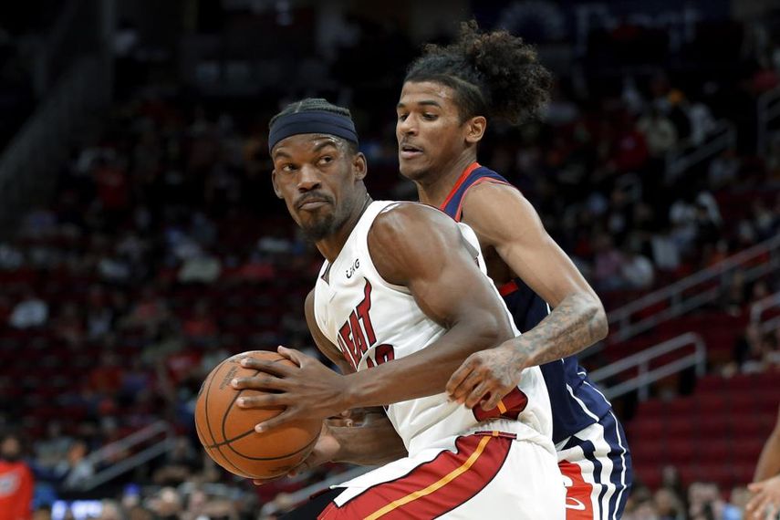 Jimmy Butler es líder del Heat de Miami en su búsqueda de la clasificación