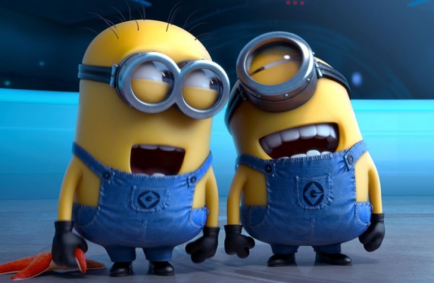 Los Minions se convierte en la cinta animada más taquillera en su día de estreno. (CORTESÍA). 