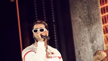 El reguetonero Anuel AA en los ensayos de la pasada edición de Premio Lo Nuestro.&nbsp;