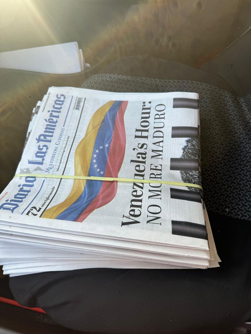 Edición especial de Diario Las Américas del 4 de enero de 2026, a partir de la captura del dictador Nicolás Maduro.&nbsp;