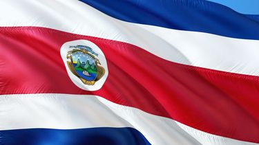 Bandera de Costa Rica.&nbsp;