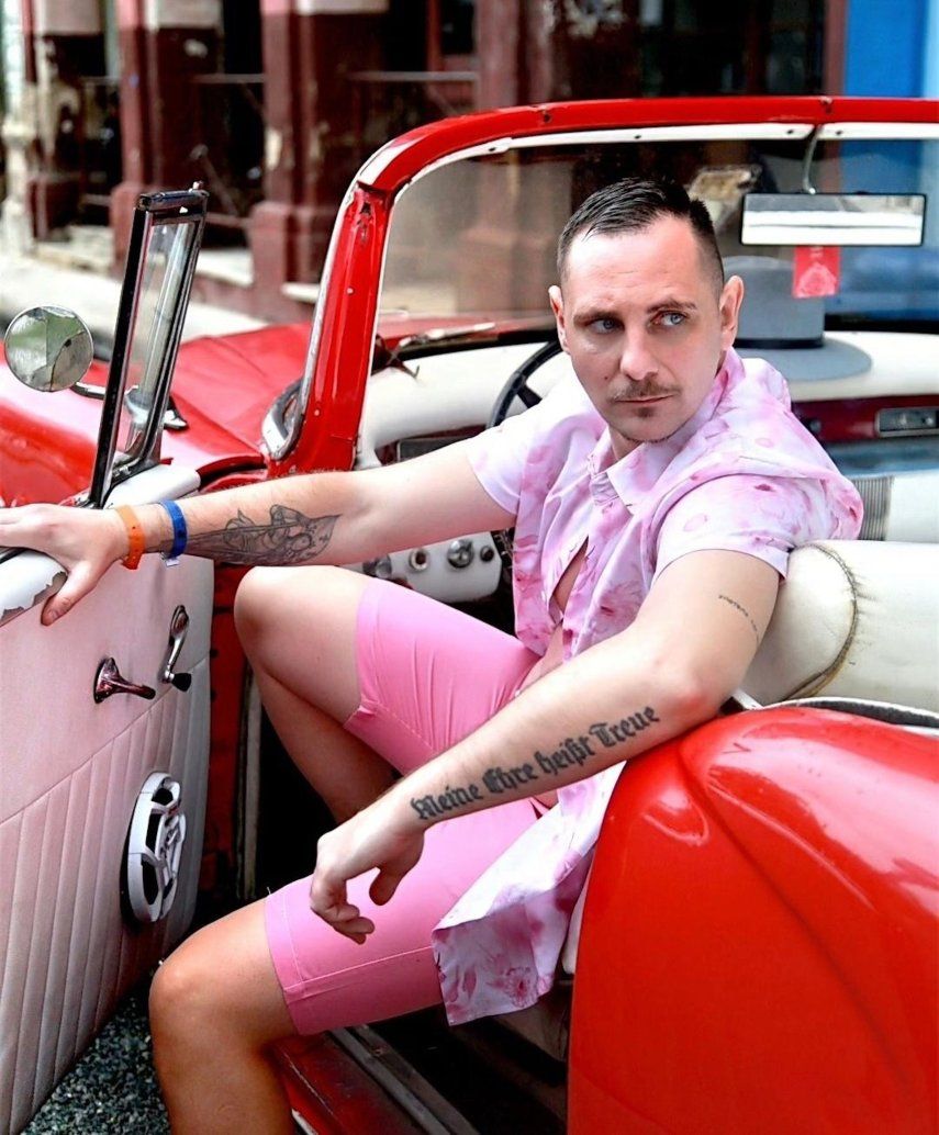 El artista francés de hip-hop Ferapth.