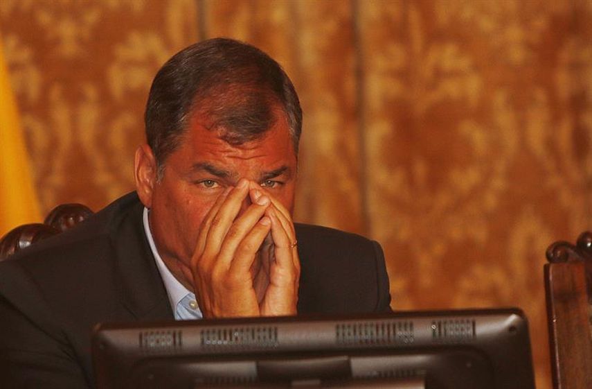 Según el gobernante, el número de muertos por el terremoto del pasado sábado en Ecuador se elevó a 646, y aún hay 130 personas desaparecidas (EFE)