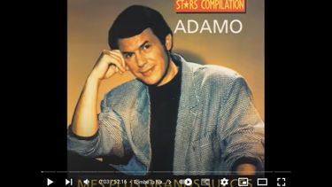 El cantante y compositor belga-italiano Salvatore Adamo.